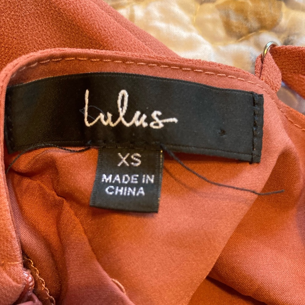 Lulus Strappy Ruffle Dress - Picture 3 of 4